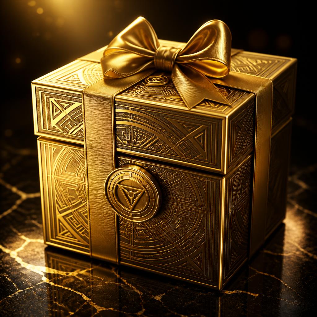 The Gold Mystery Box — sealed mystery box