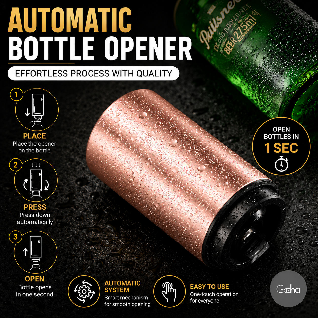 Gocha Magnetic Bottle Opener — image 4