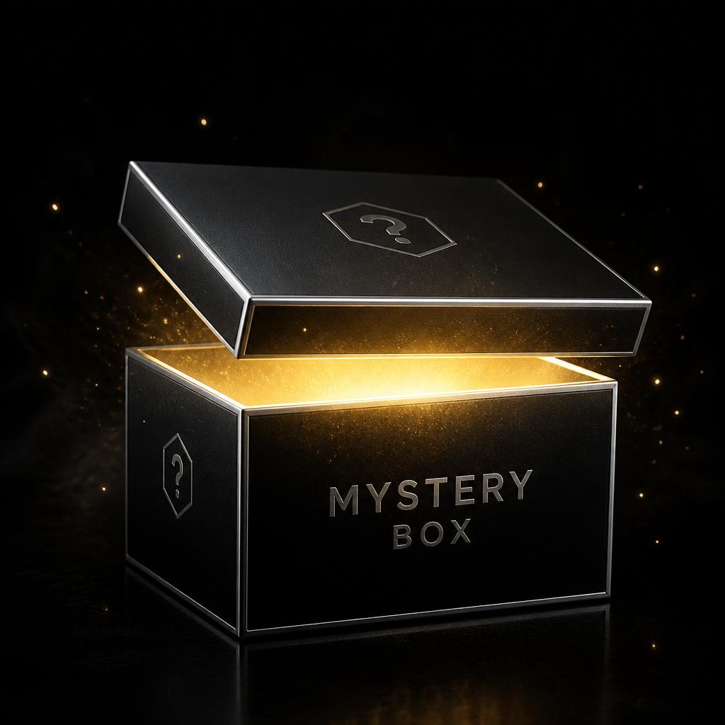 The Silver Mystery Box — sealed mystery box