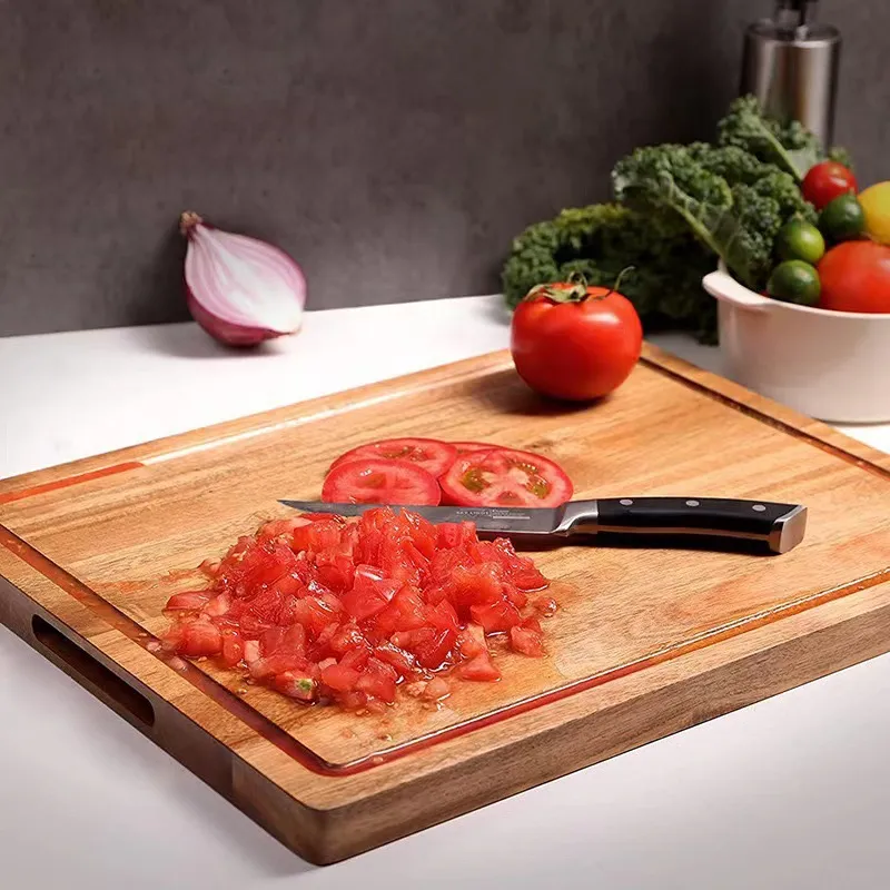 Acacia Wood Rectangular Cutting Board