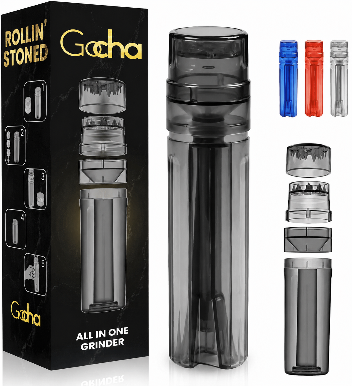 Gocha Rollin' Stoned All-in-One Grinder