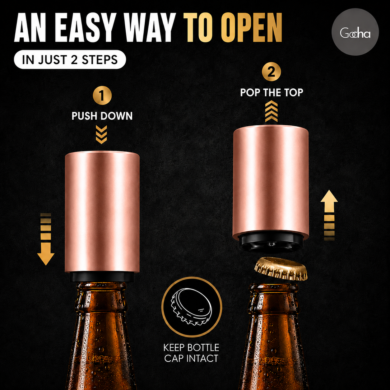 Gocha Magnetic Bottle Opener — image 5