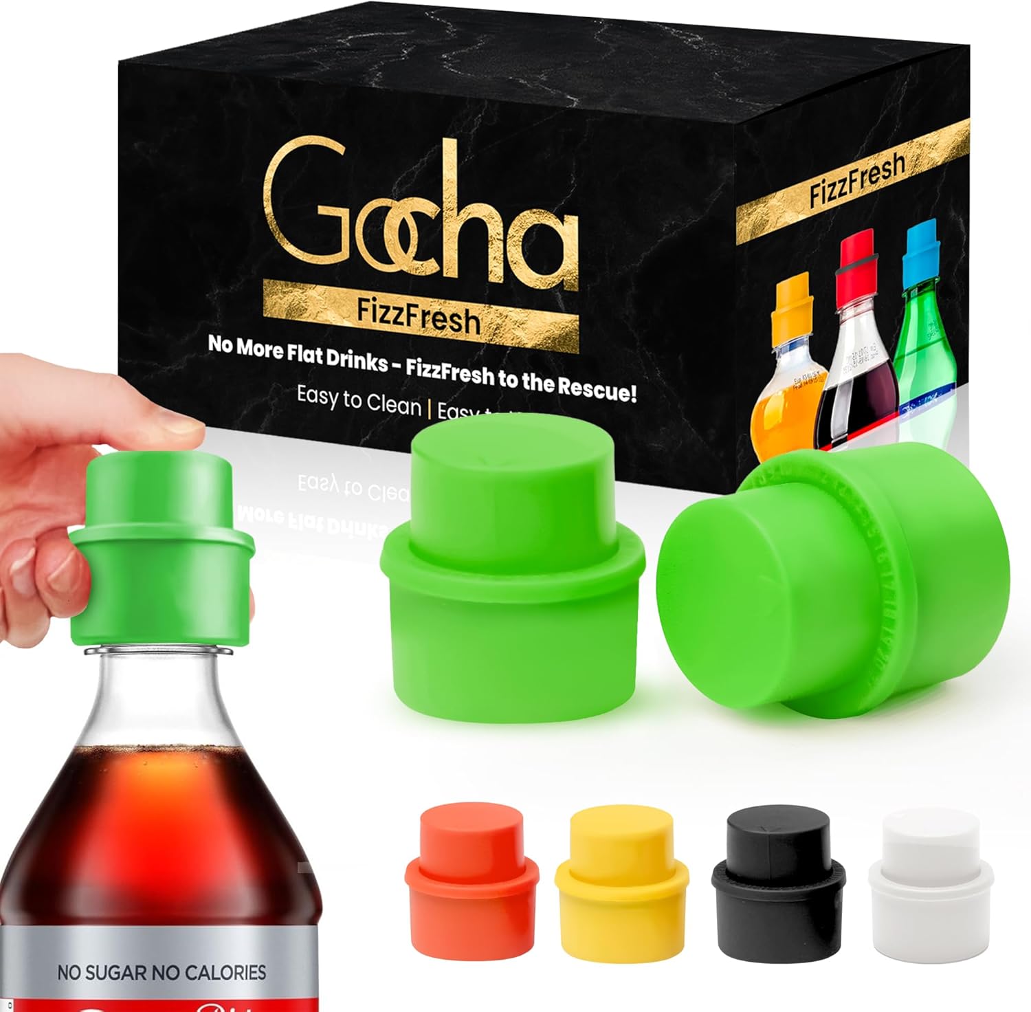 Gocha FizzFresh Soda Stopper