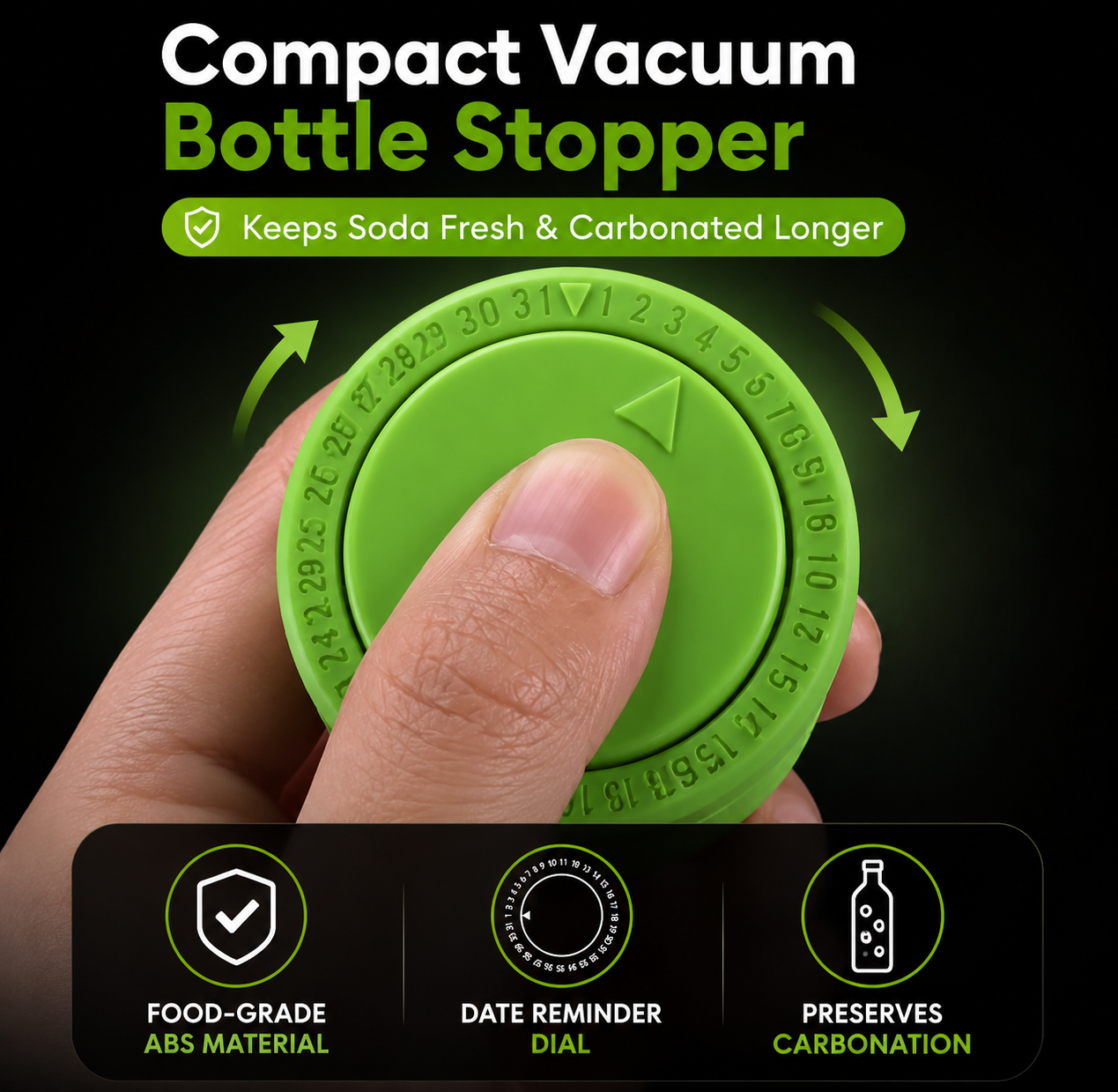 Gocha FizzFresh Soda Stopper — image 5